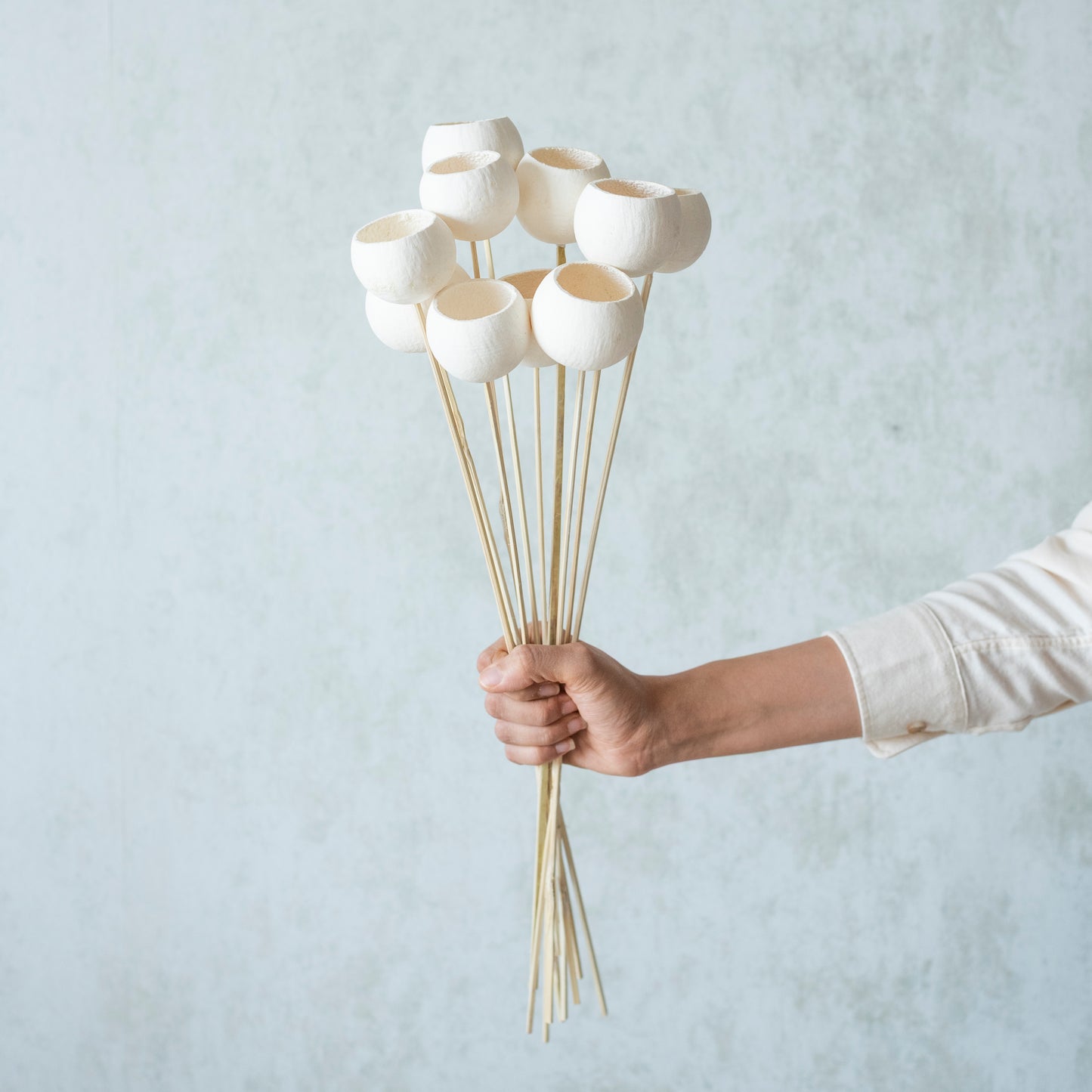 White Bel Cup Sticks (Set Of 10)