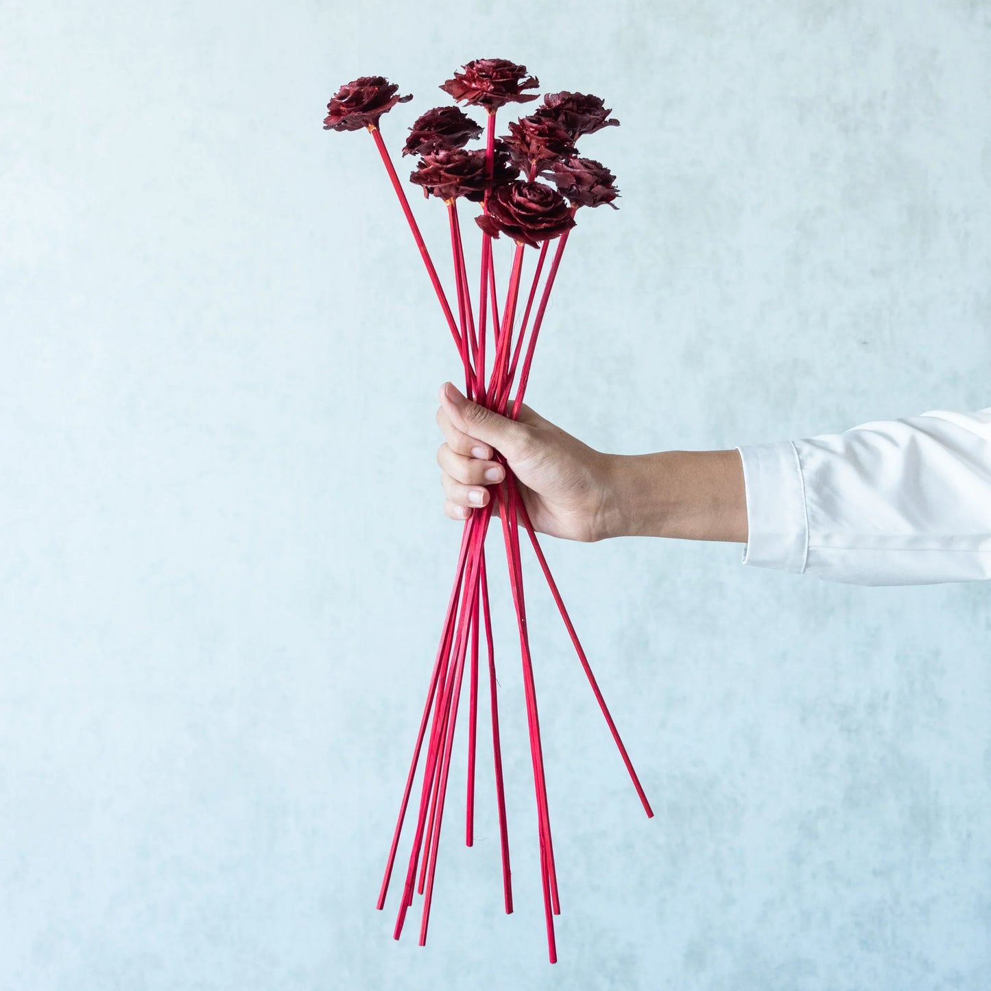 Cedar Wood Rose Sticks  (10 sticks)