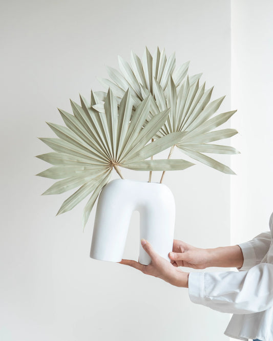 Natural Sun Palm Spears (Set Of 5 Pcs)