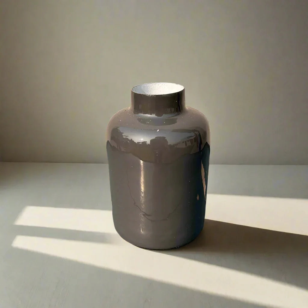 Halo Jar Metal Vase