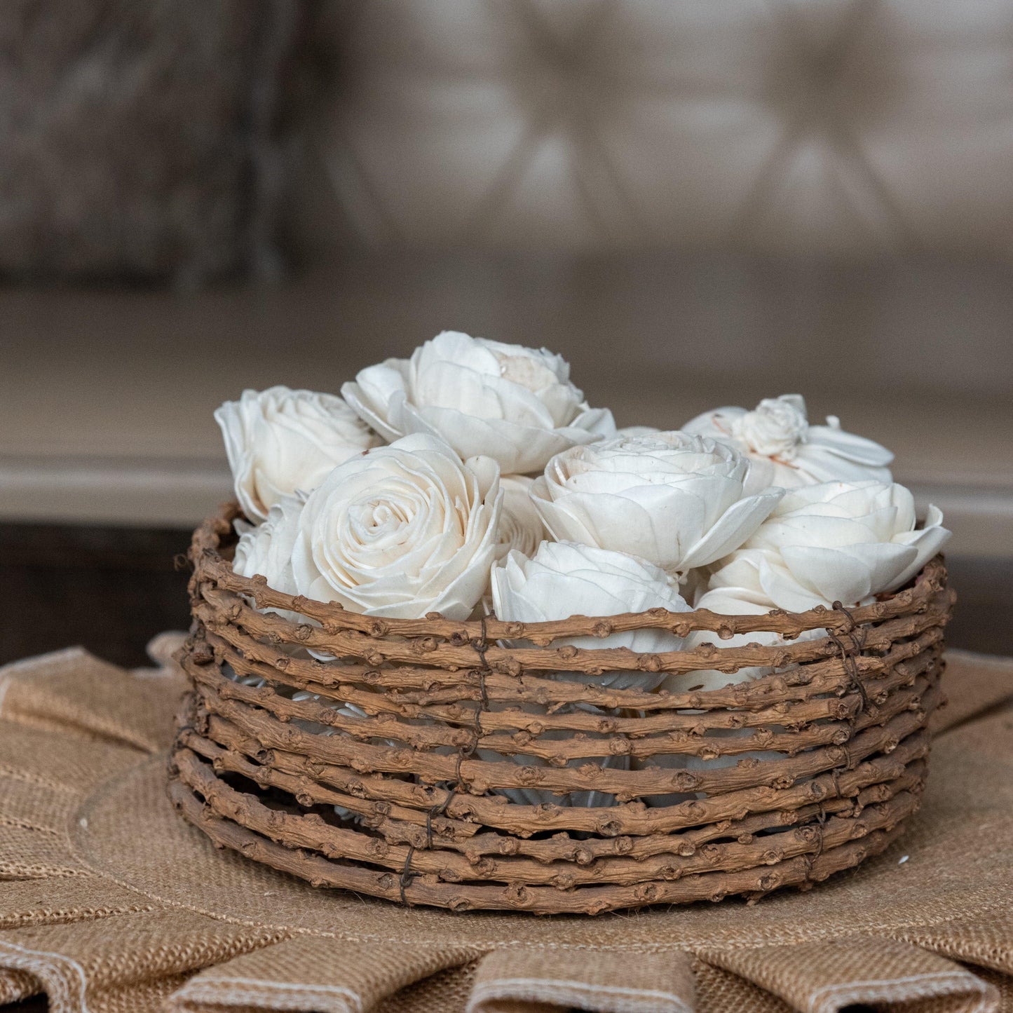 Sola Beauty Rose Flower 6 cm (Pack of 10)