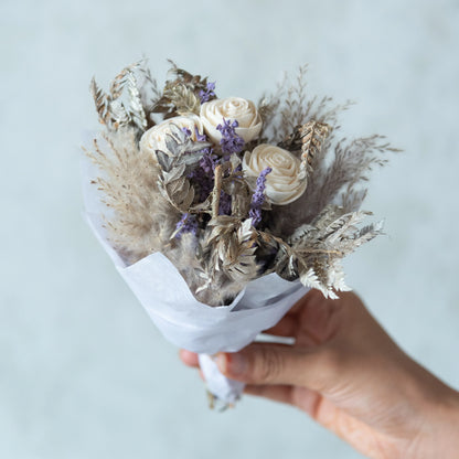 Cute Round Lavender Floral Bunch