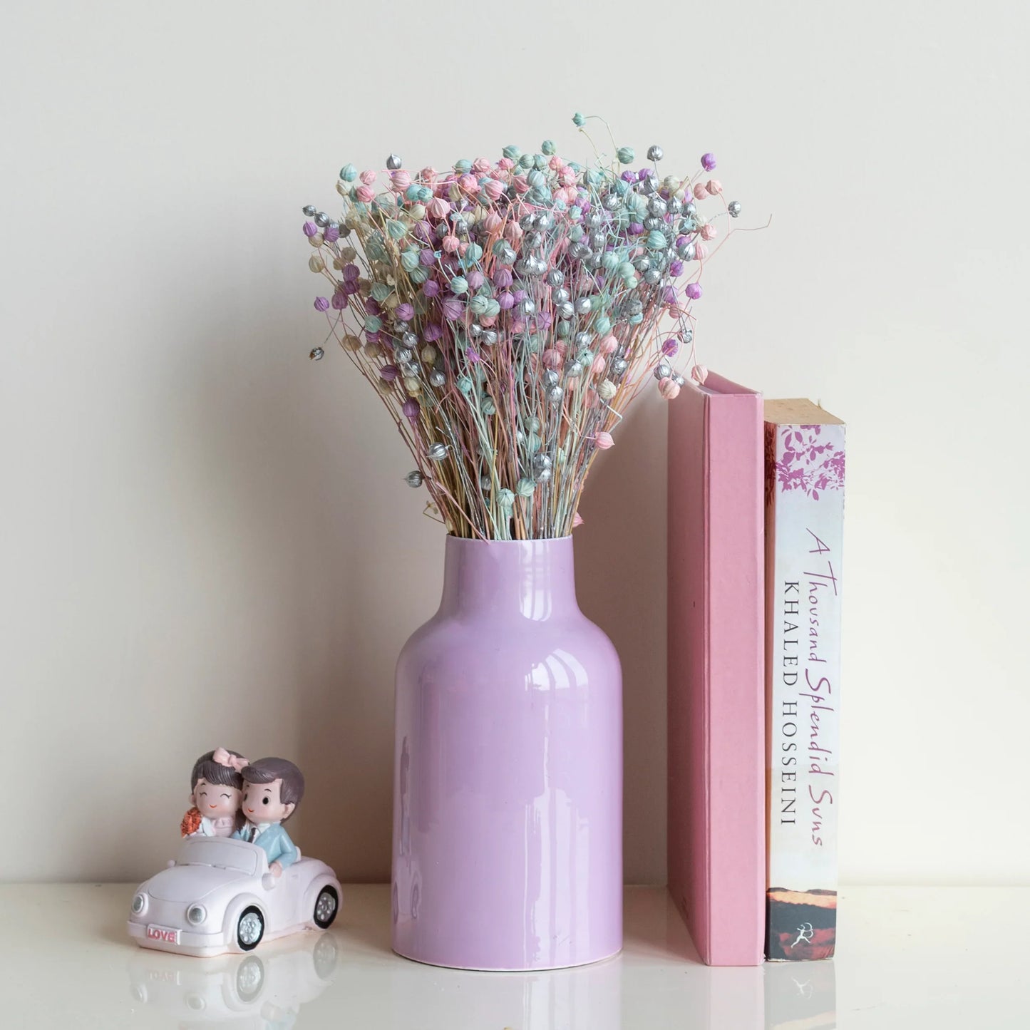 The Lilac Luxe Set (5 Vase and Flower Sets)