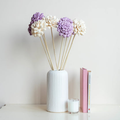 The Lilac Luxe Set (5 Vase and Flower Sets)