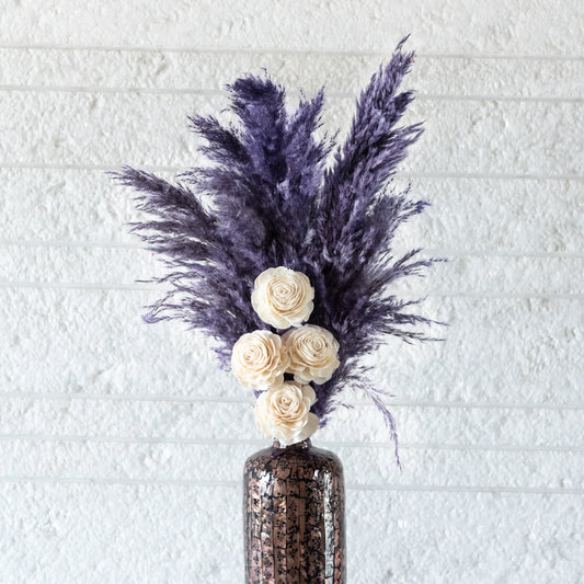 Lavender Boho Pampas Bunch