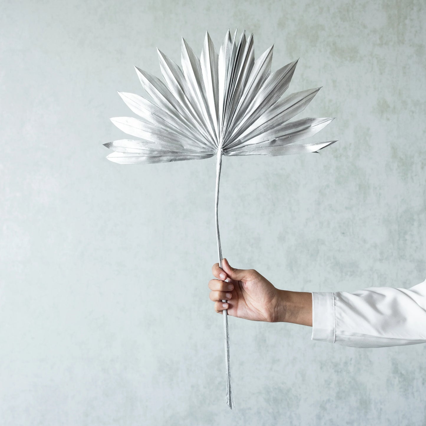 Silver Sun Palm Spears (Set Of 3 Pcs)