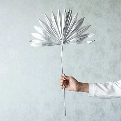 Silver Sun Palm Spears (Set Of 3 Pcs)