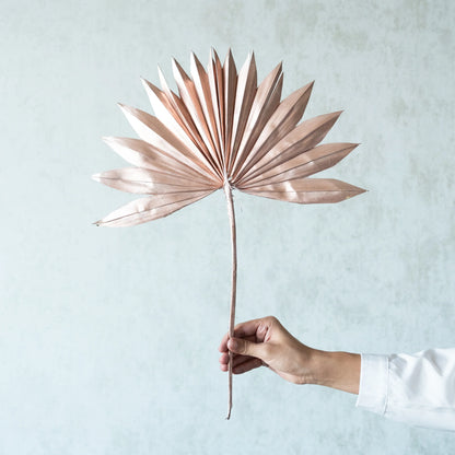 Rosegold Sun Palm Spears (Set Of 3 Pcs)