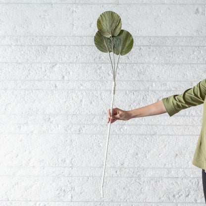 Handmade Round Palm Leaves Stick (Set of 2)