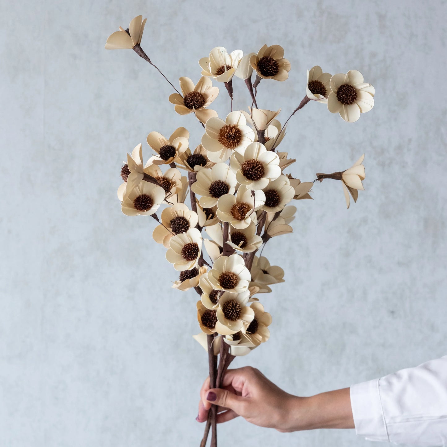 Handmade Sun Flower Decorative Sticks (Set of 5)