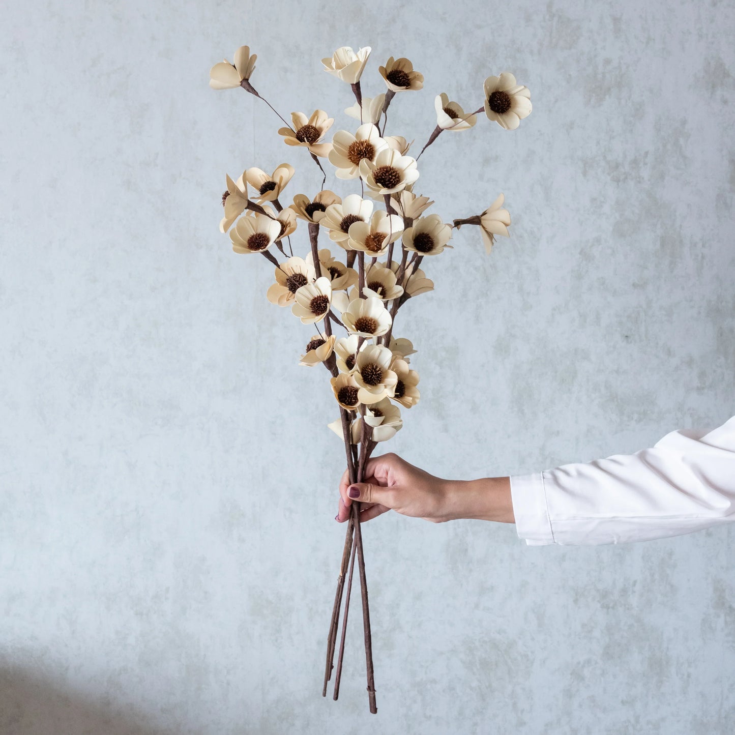 Handmade Sun Flower Decorative Sticks (Set of 5)