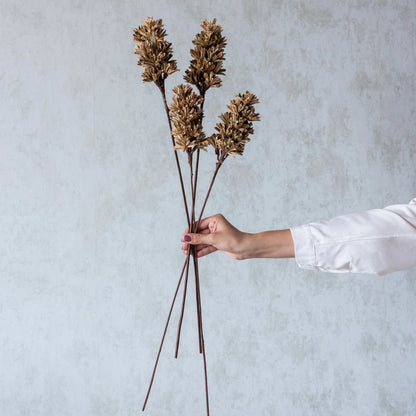 Handmade Brown Artichoke Sticks (Set of 5)