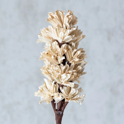 Handmade Beige Artichoke Sticks (Set of 5)