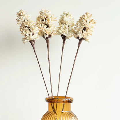 Handmade Beige Artichoke Sticks (Set of 5)