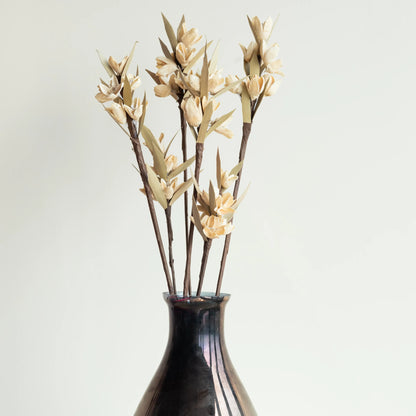 Handmade Bakuli Flower Decorative Sticks (Set of 5)