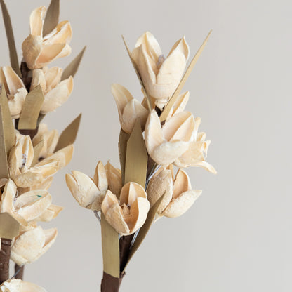 Handmade Bakuli Flower Decorative Sticks (Set of 5)