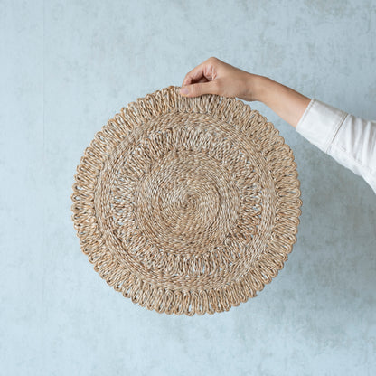 The Sienna – Handwoven Natural Jute Mat- Set of Two