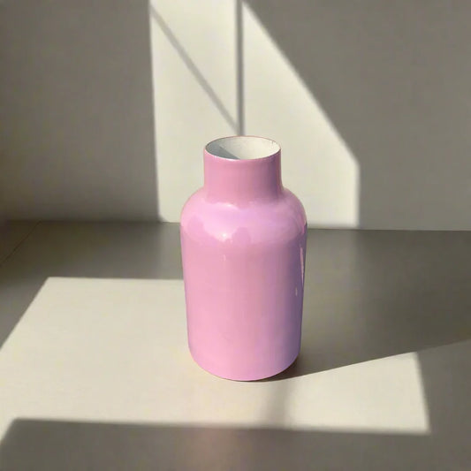 Lilac Bloom Metal Vase