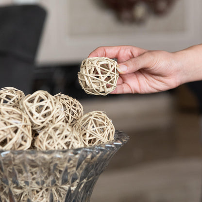 Rattan Balls 6 cm (Set of 20)